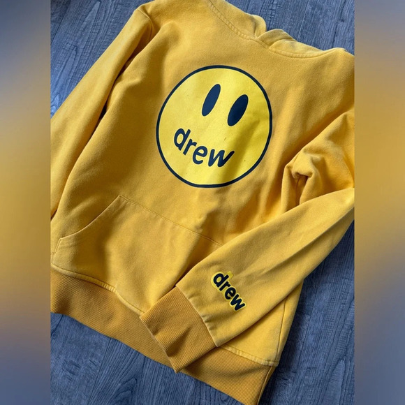 Drew House Golden Yellow Mascot Oversized Hoodie - Picture 2 of 7